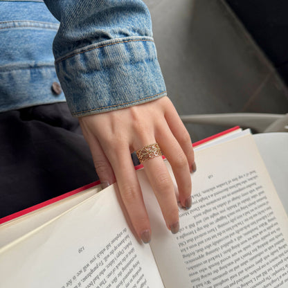 Brass plain ring 68