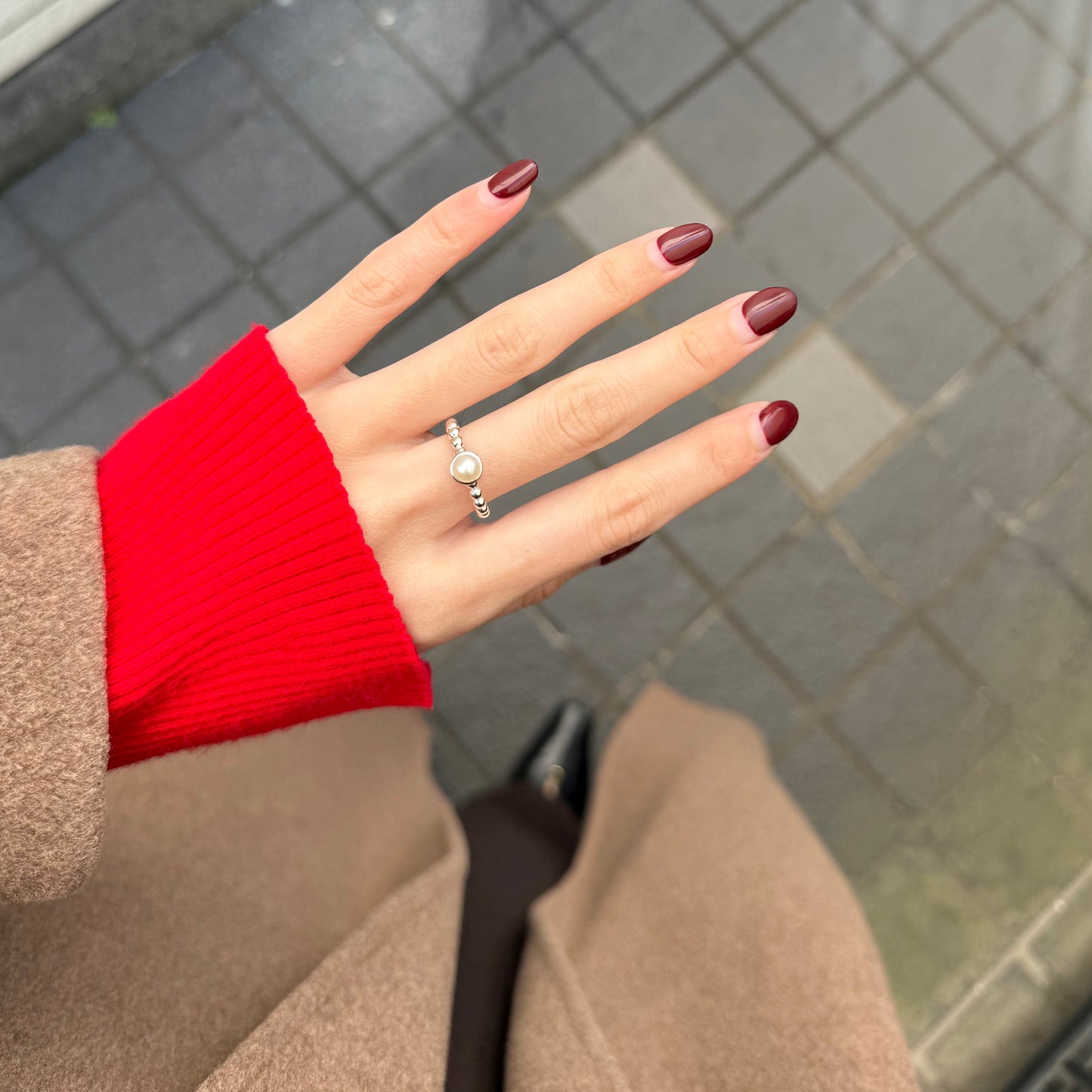 Pearl design ring 4