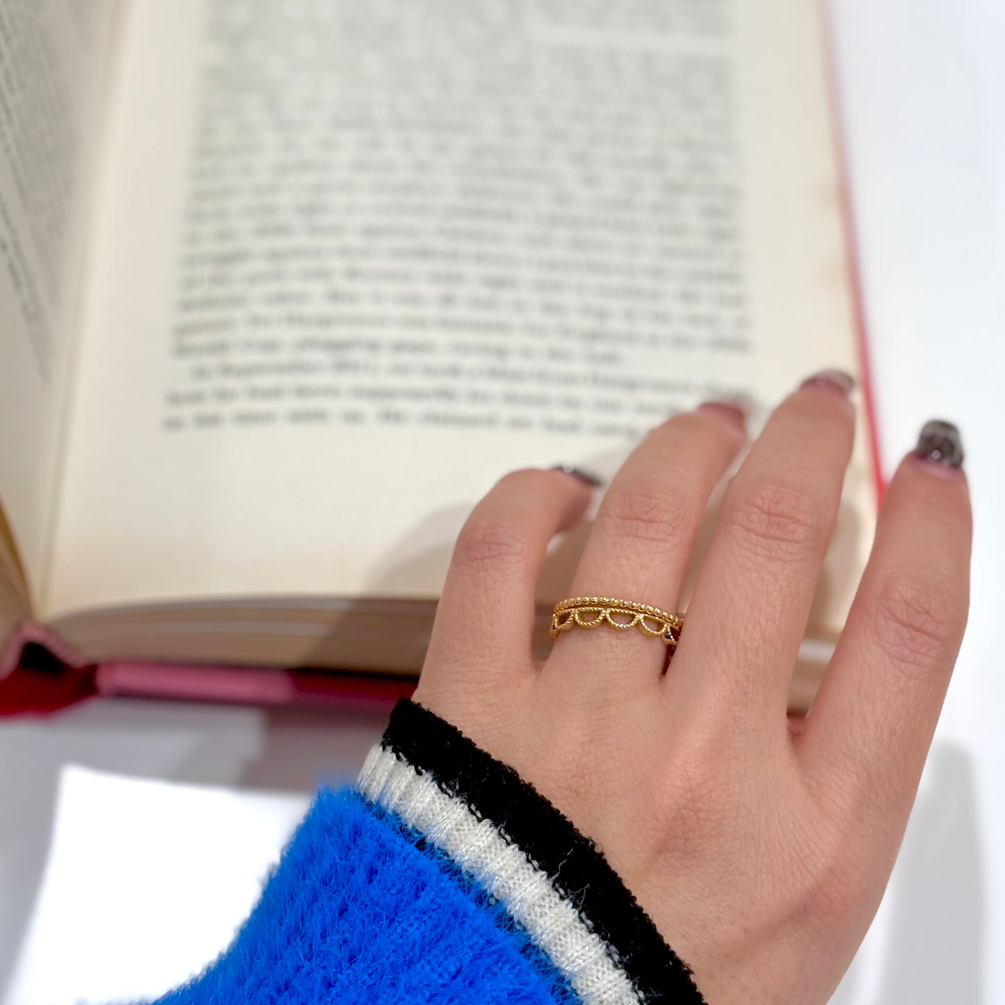 Brass plain ring 44