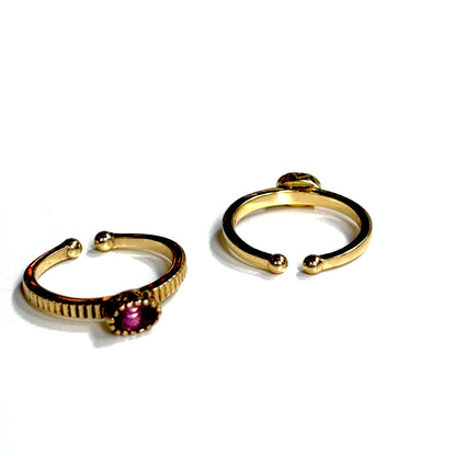 Brass petit ring 10