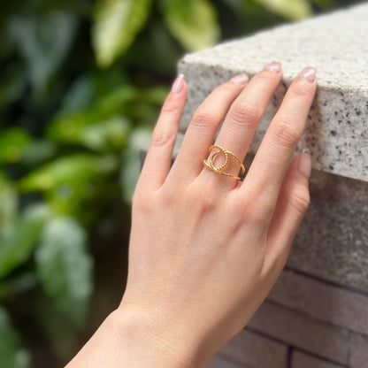Brass plain ring 21