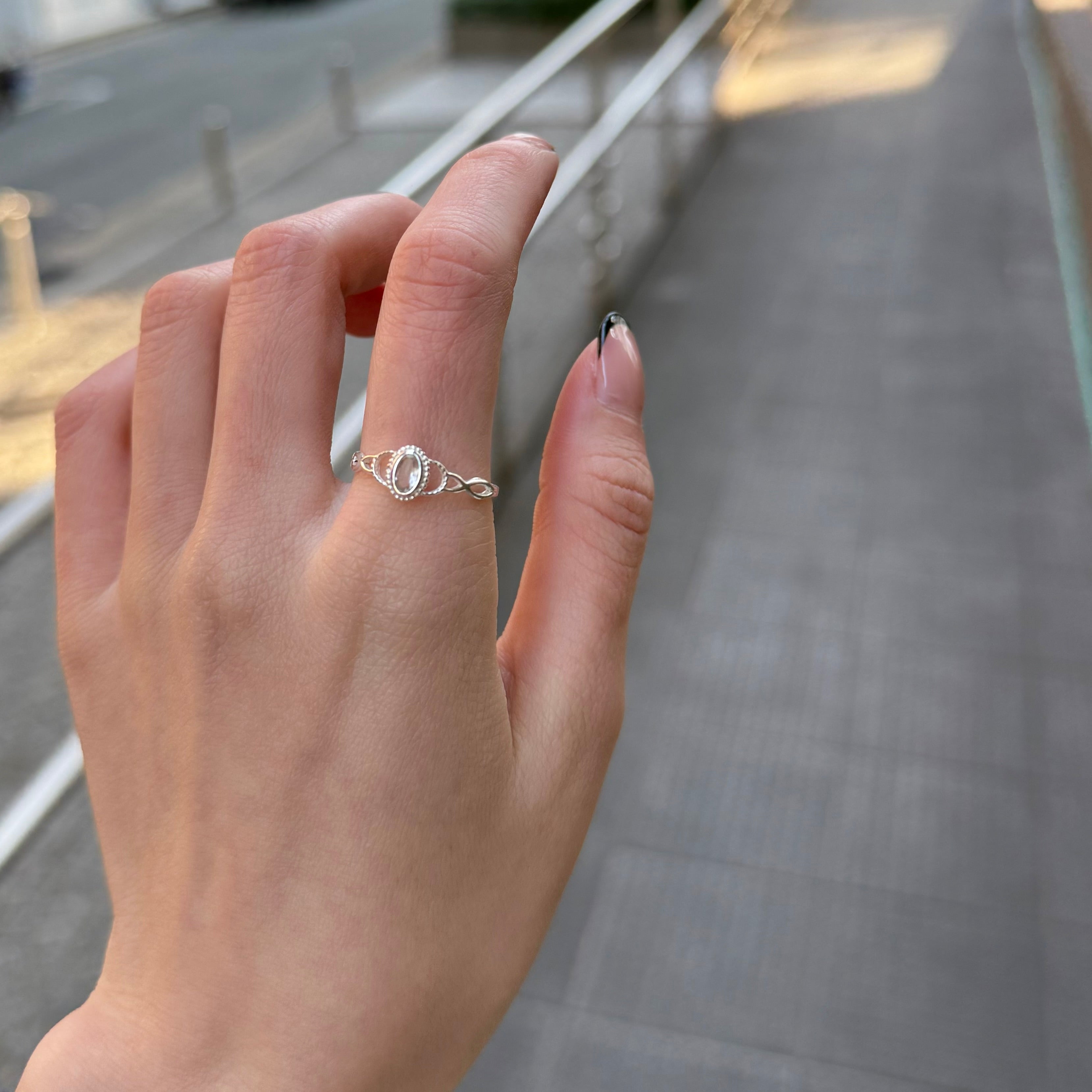 Herkimer diamond ring 5 – Biju mam