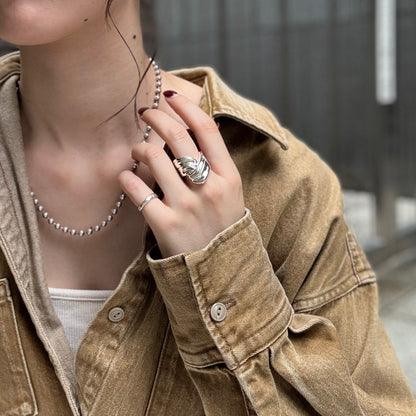 〈渋谷限定〉Silver925 plain ring 1