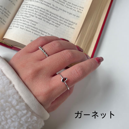 Silver925 petit ring 53