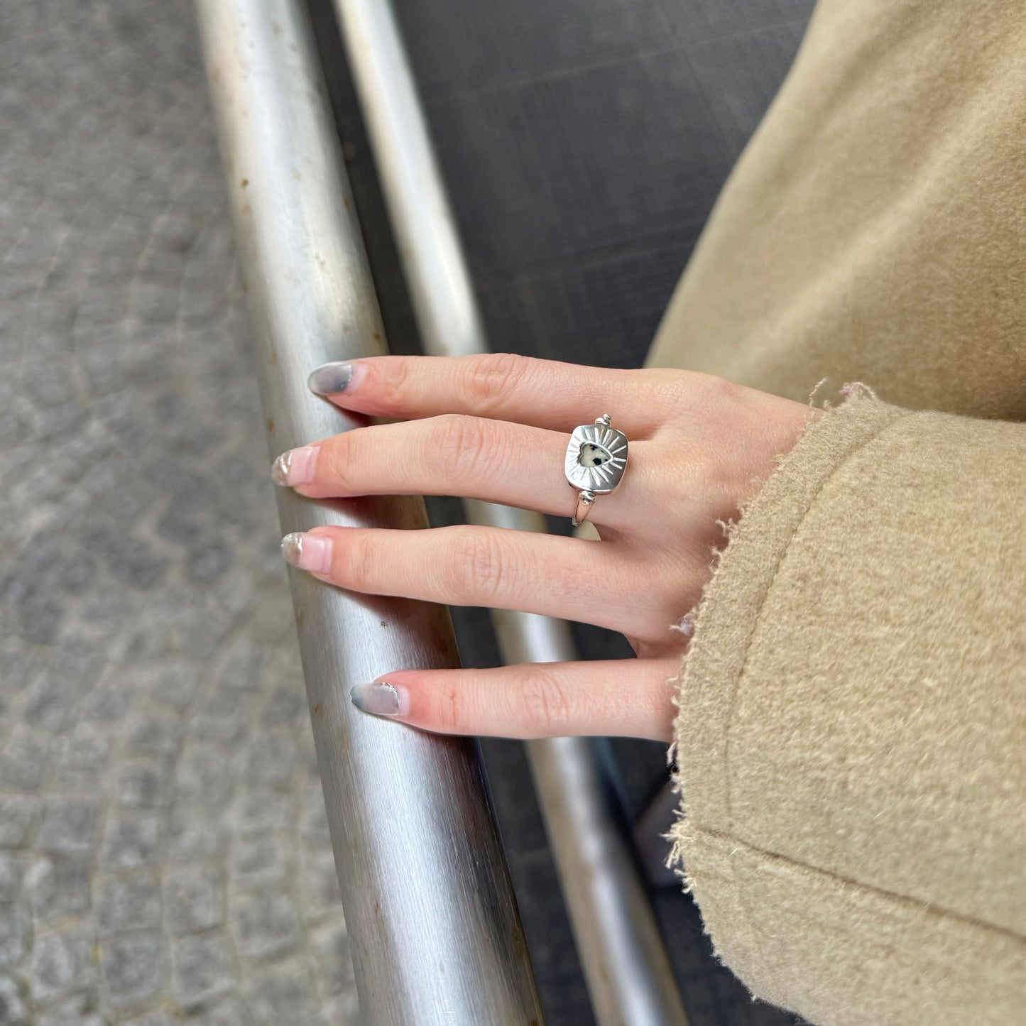 Heart design ring 11