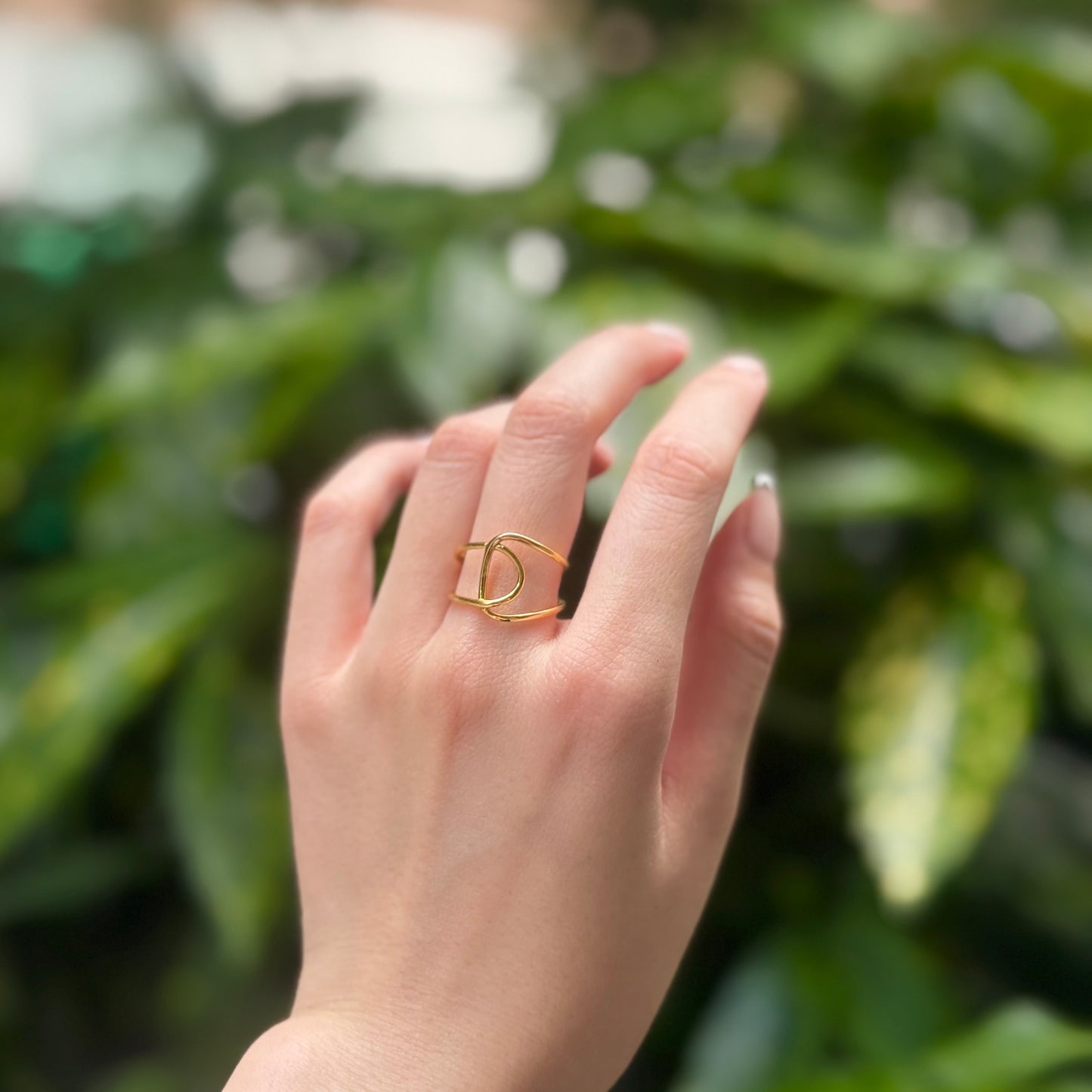 Brass plain ring 22