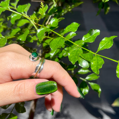 Silver925×Brass design ring