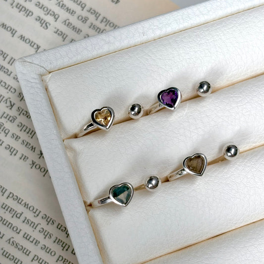 Heart fork ring 2