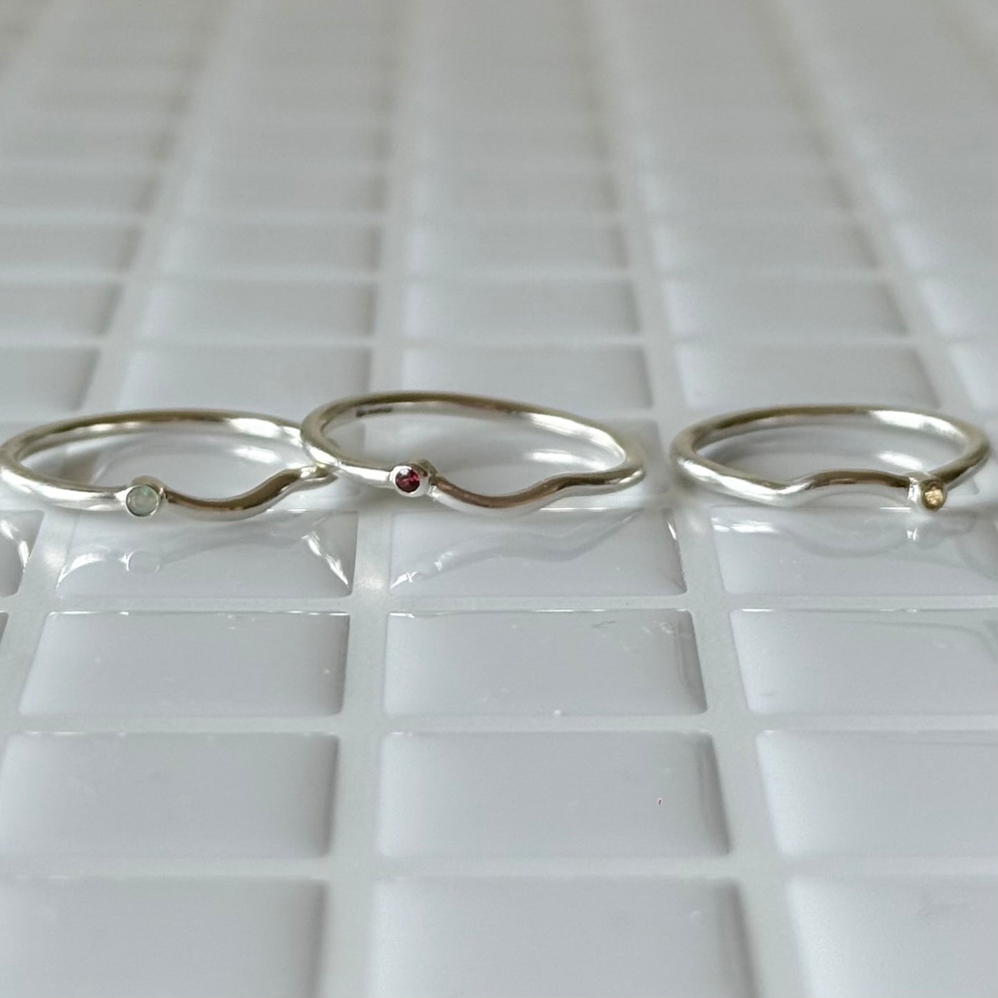 Silver925 wave ring 1