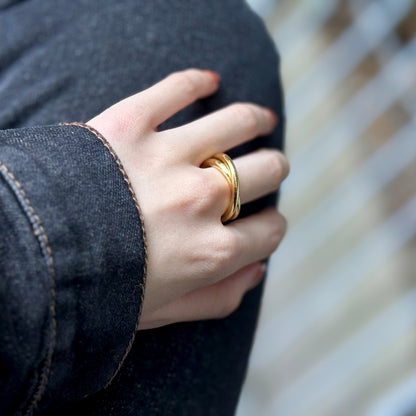 Brass plain ring 36