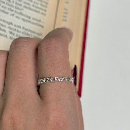 Heart plain ring 31