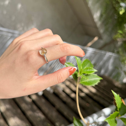 Silver925 1stone ring 1