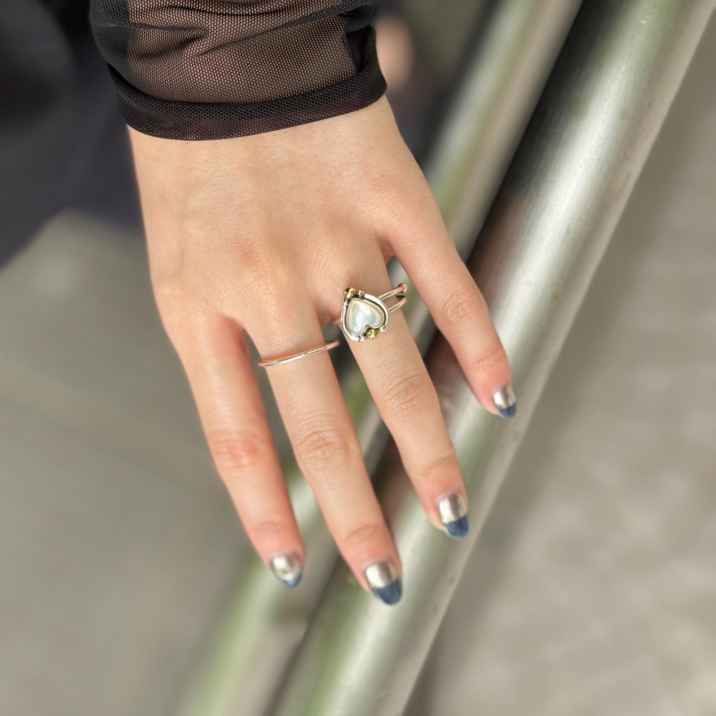 Heart ring 3