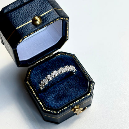 【Biju mam poco】White topaz ring 3