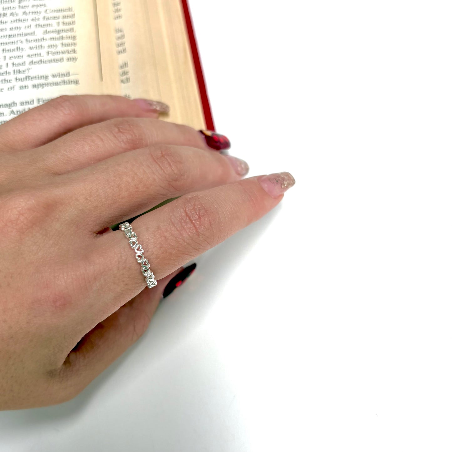 Heart plain ring 31