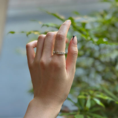 Silver925 plain ring 71