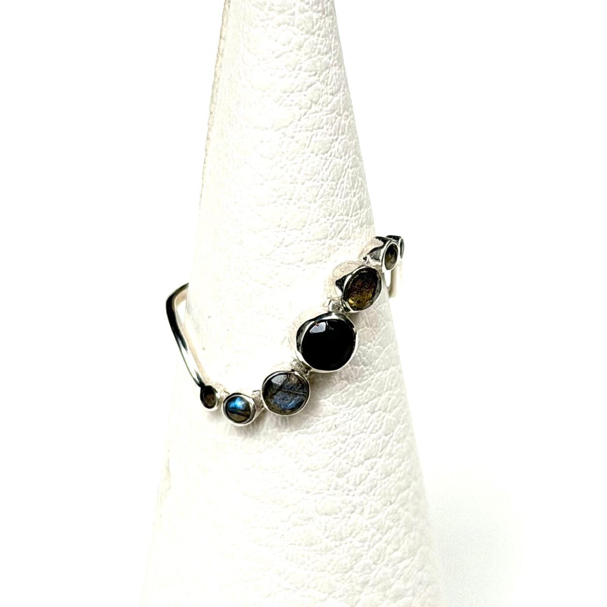 Labradorite ring 4