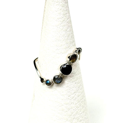 Labradorite ring 4