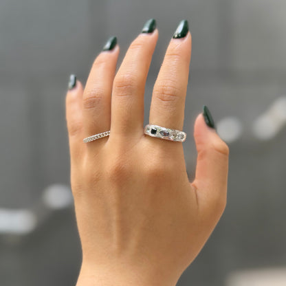 Silver925 design ring 121