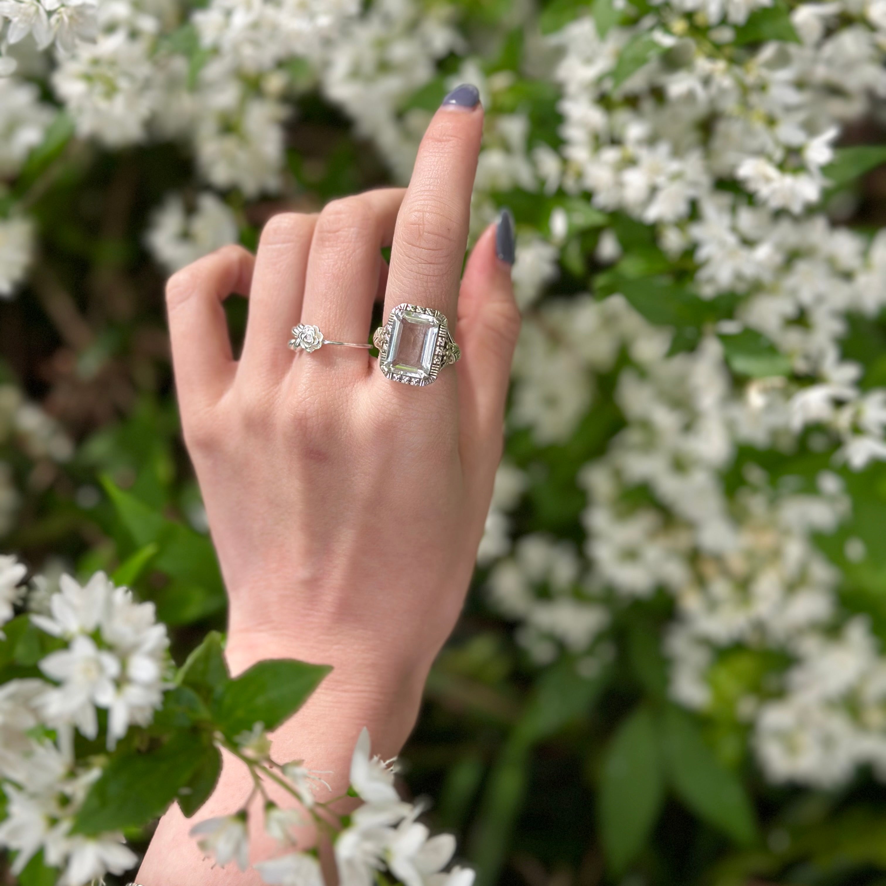 Flower design ring 14 – Biju mam Flower design ring 14 – Biju mam