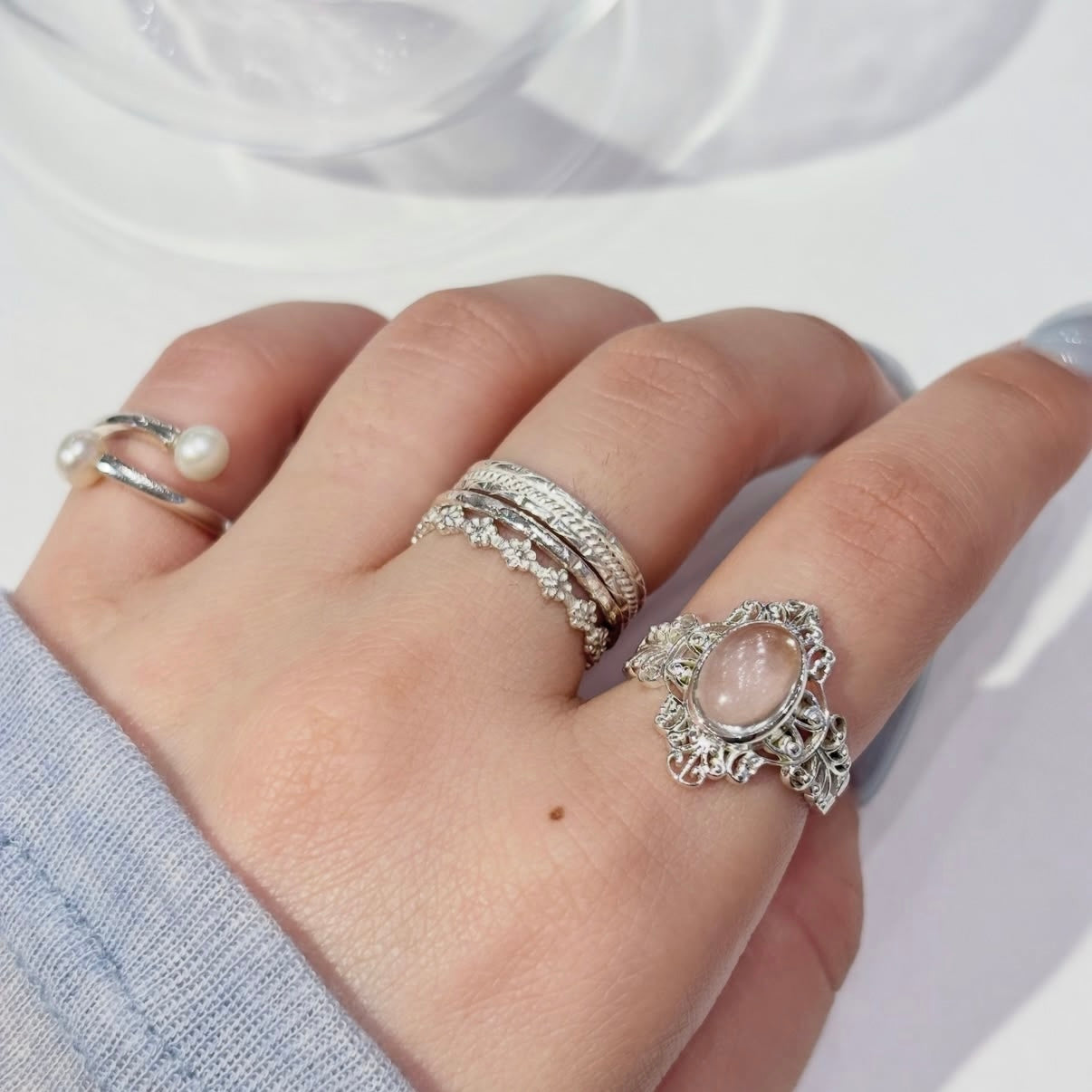 Crystal ring 5