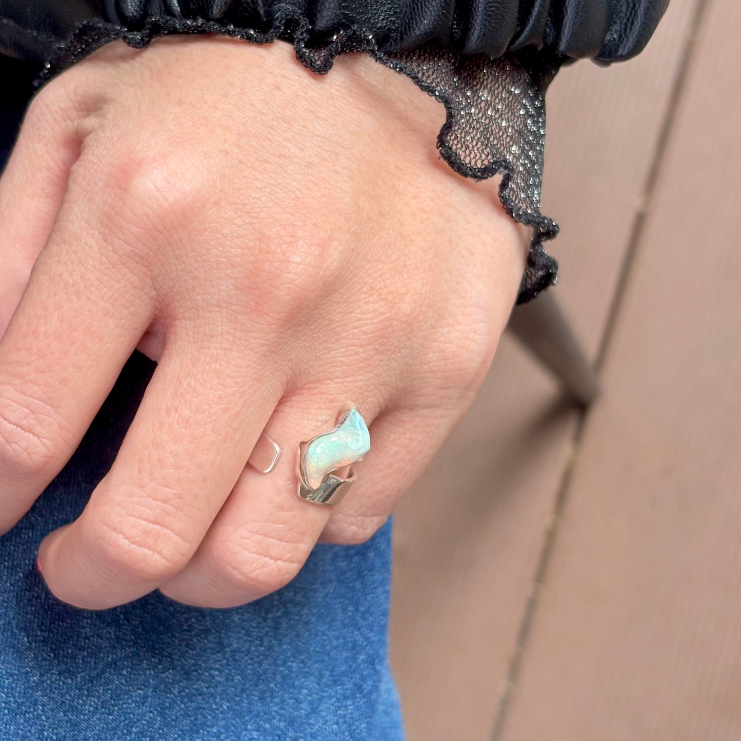 Opal design ring 5