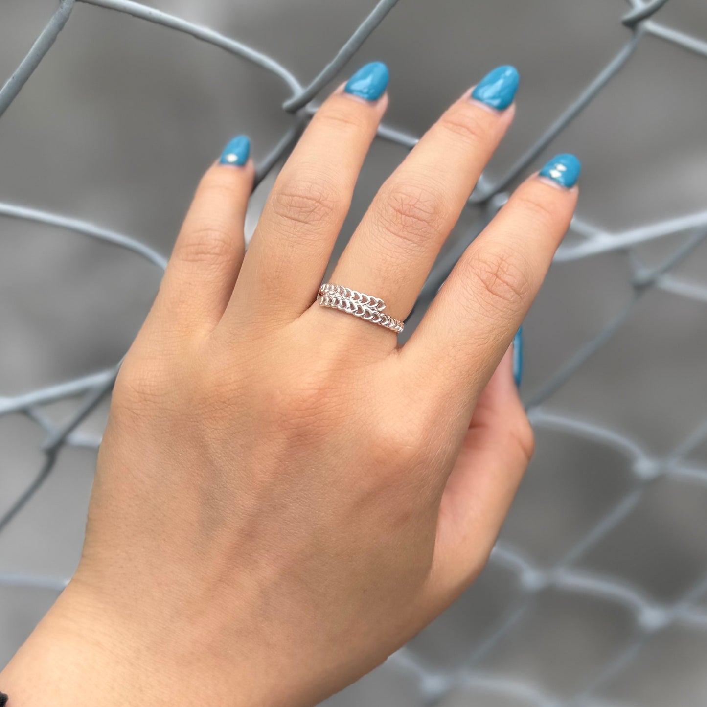 Heart plain ring 77