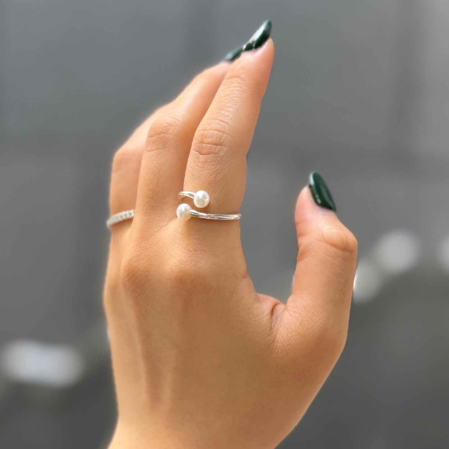 Pearl design ring 7