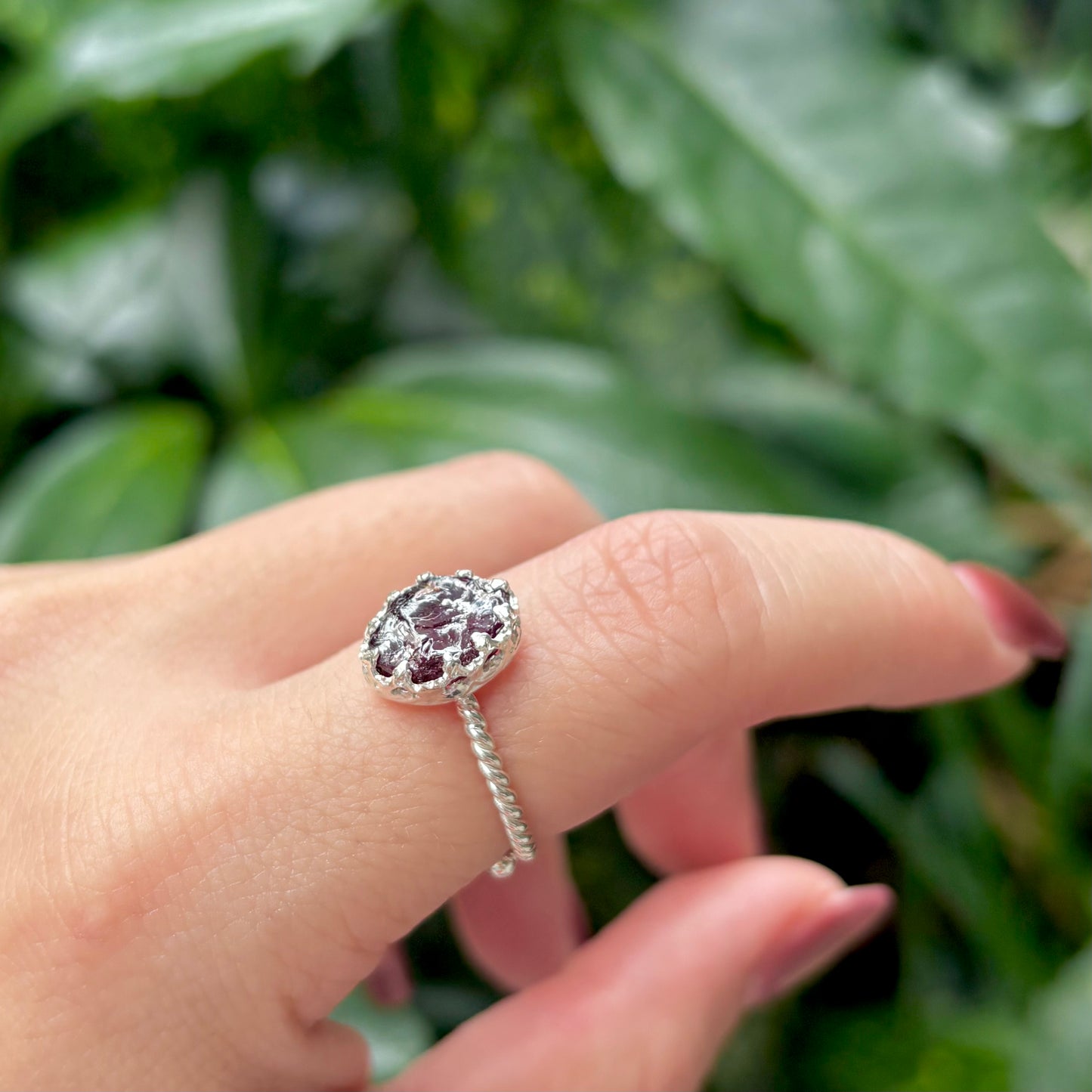 Roughcut ring 5