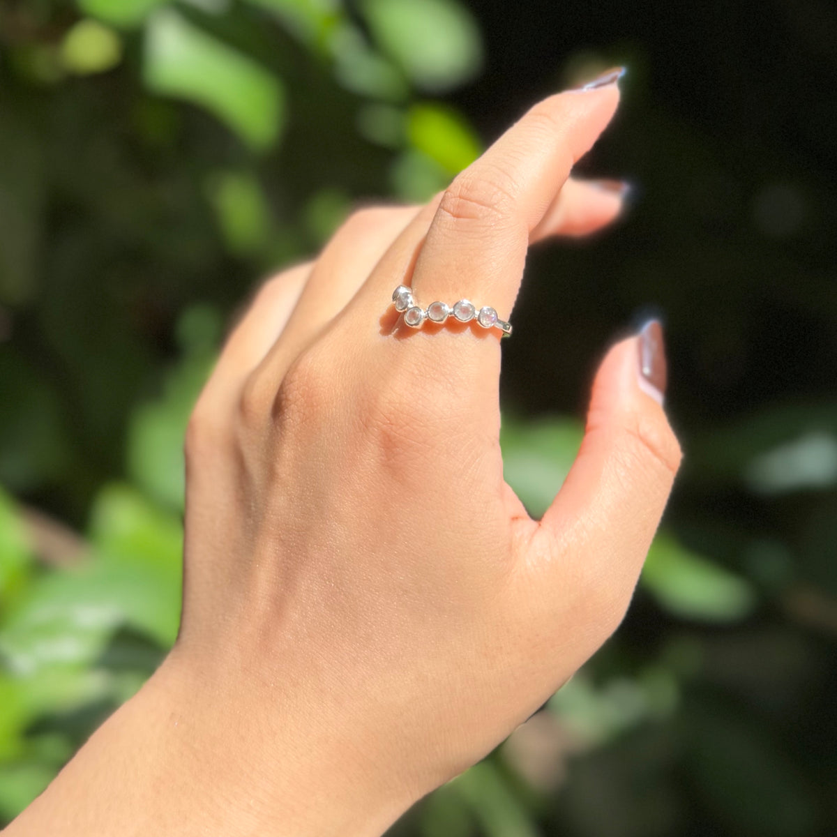 Labradorite ring 5