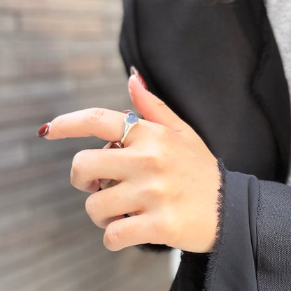 Heart plain ring 85