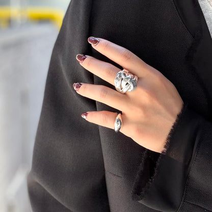 Silver925 plain ring 65
