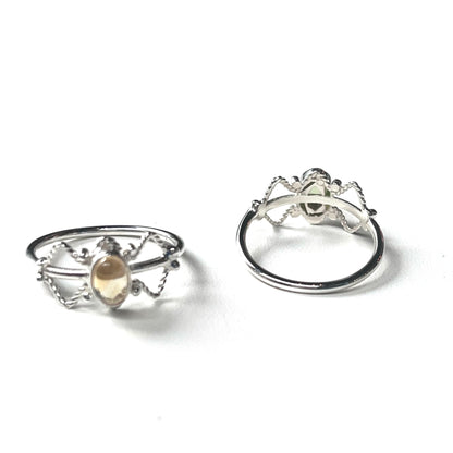 Silver925 design ring 65