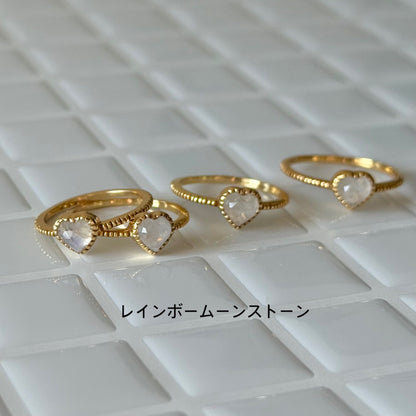 Brass Heart ring 1