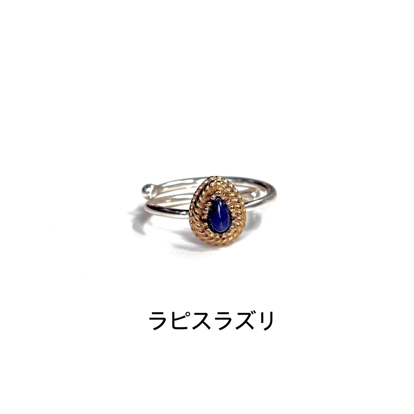 Silver925×Brass petit ring 4