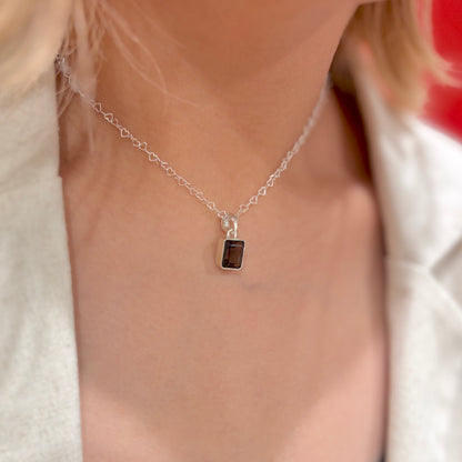 Italian chain necklace〈Heart〉2