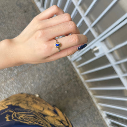 Silver925×Brass petit ring 3
