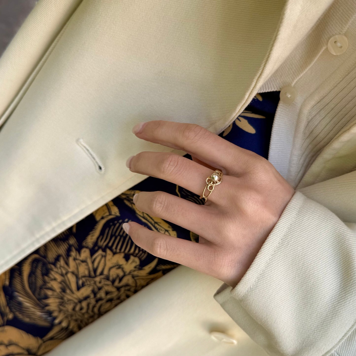 Mix plain ring 2〈Ball〉