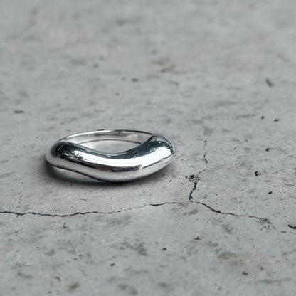 Silver925 plain ring 56