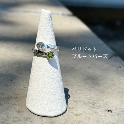 Heart 2stone ring 29