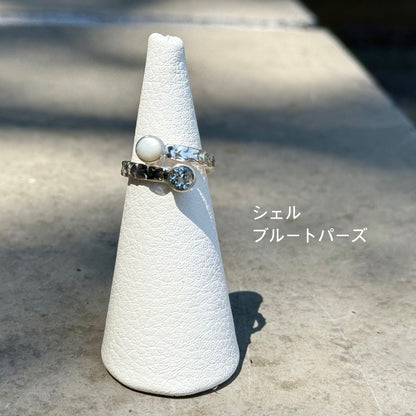 Heart 2stone ring 29