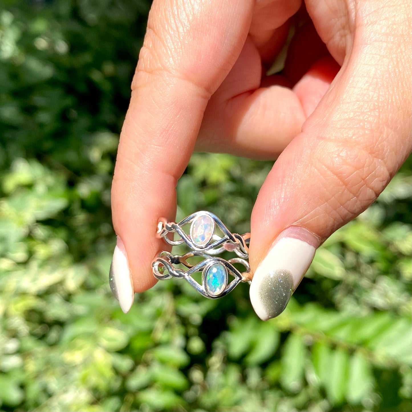 Opal design ring