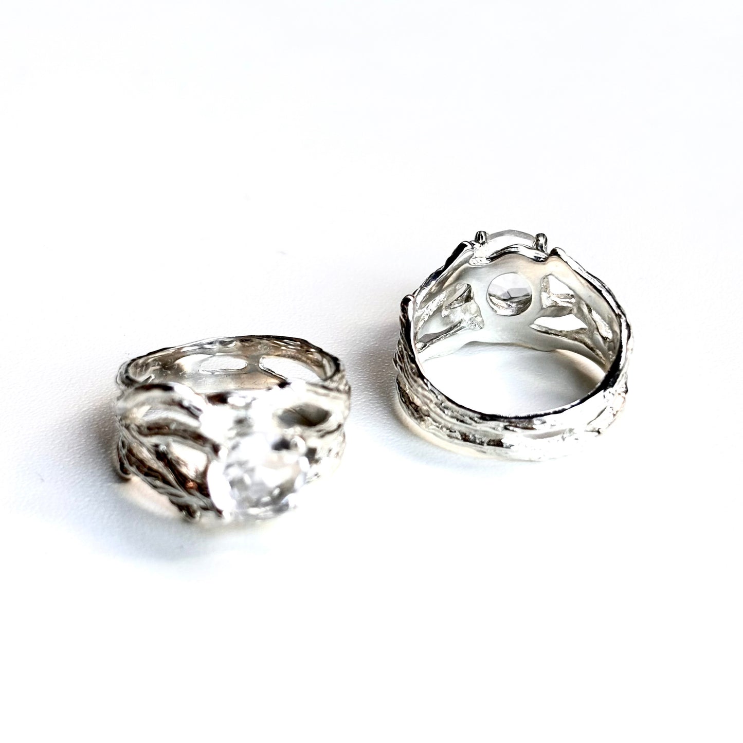 Botanical design ring