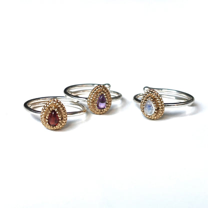 Silver925 × Brass petit ring 1