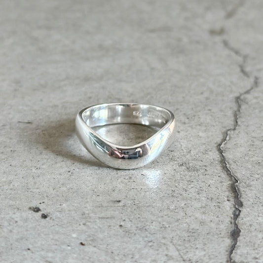 Silver925 plain ring 82