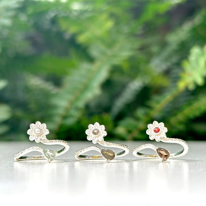 Flower design ring 3