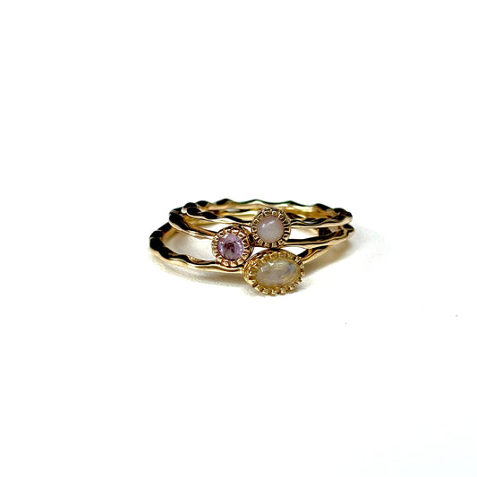 Brass petit ring 5