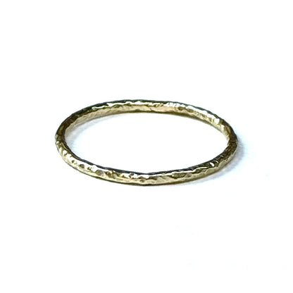 Brass plain ring 17