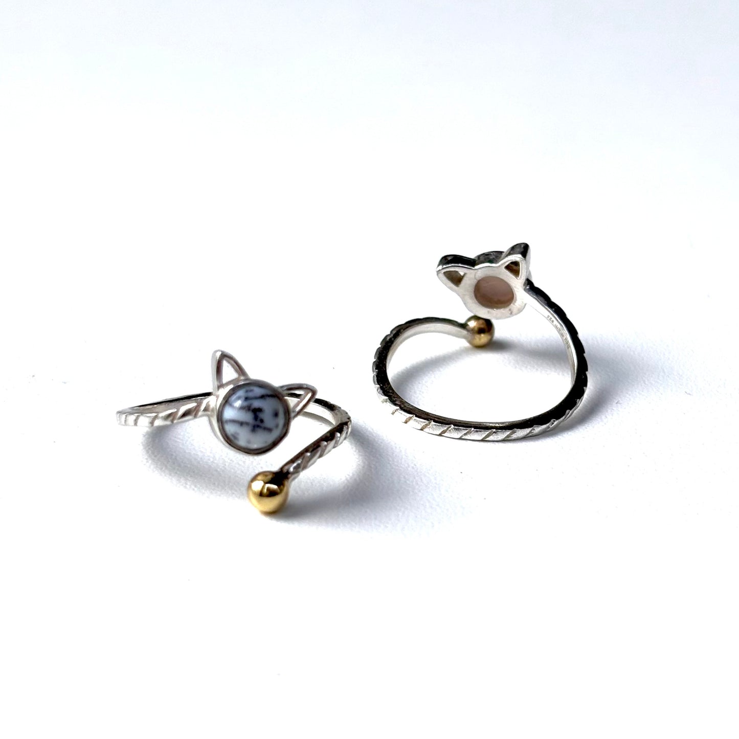 Cat design ring 8