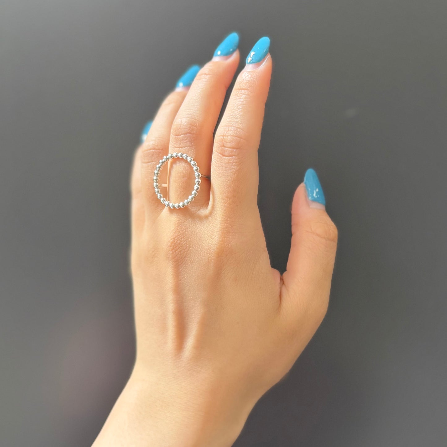 Silver925 plain ring 41